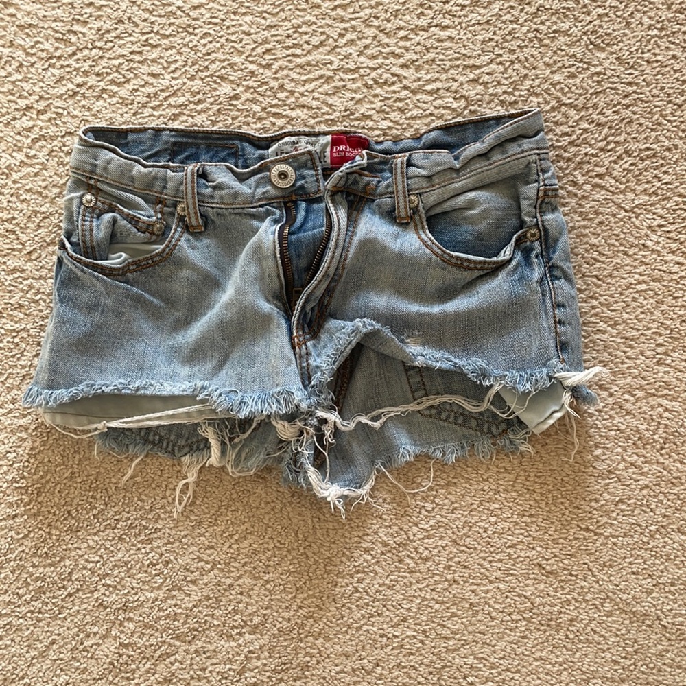 Aeropostale slim bootcut jean shorts